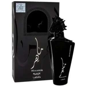 Maahir Black Edition By Lattafa - 100ml Eau De Parfum